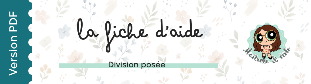 Une aide pour la division posée - cycle 3 etiquettes lien blog 14