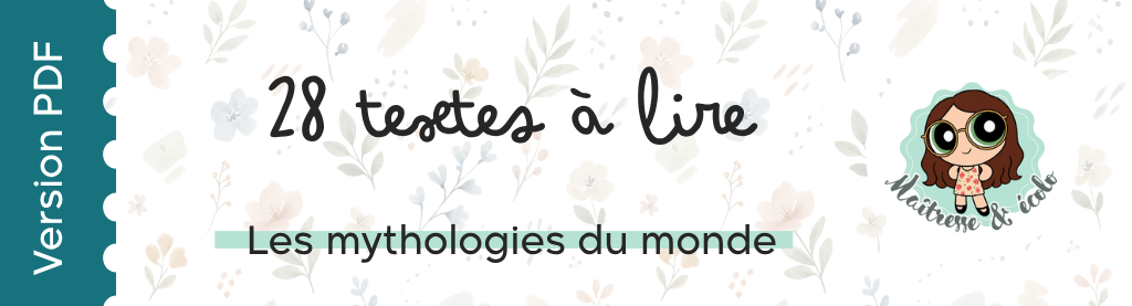 Des textes de lecture sur les mythologies du monde etiquettes lien blog 11