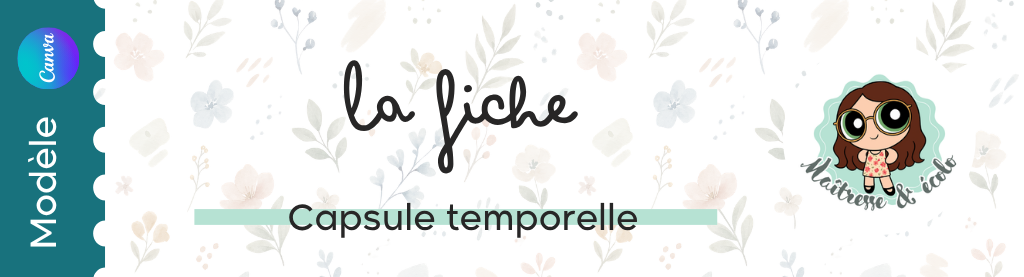 Capsule temporelle : une production d'écrits le jour de la rentrée etiquettes lien blog 8