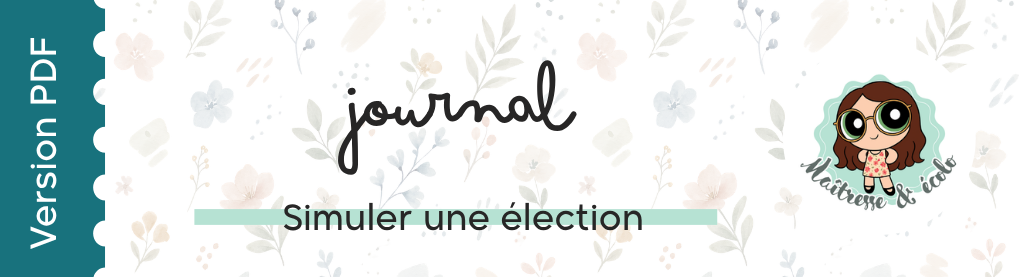 Simuler une élection en classe 11