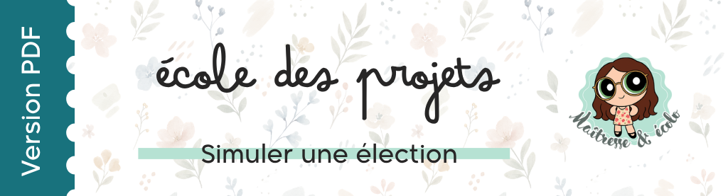Simuler une élection en classe 8