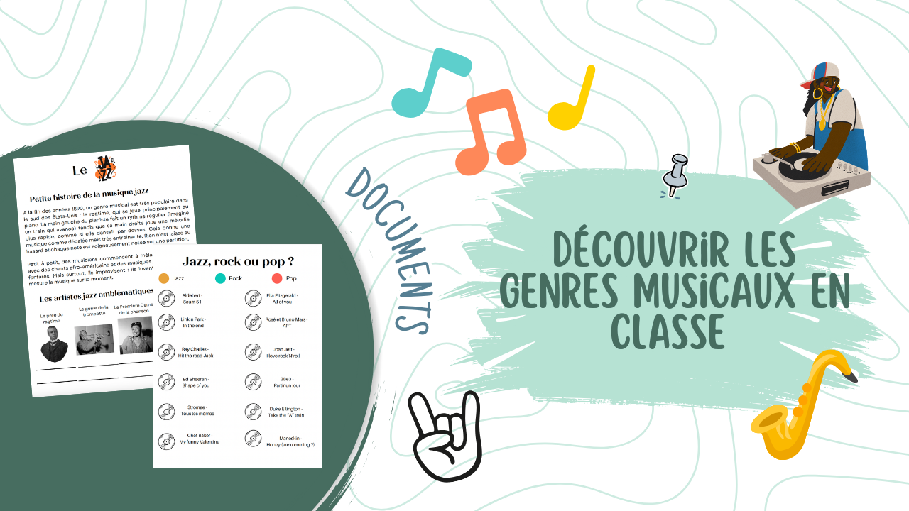 Découvrir les genres musicaux en classe