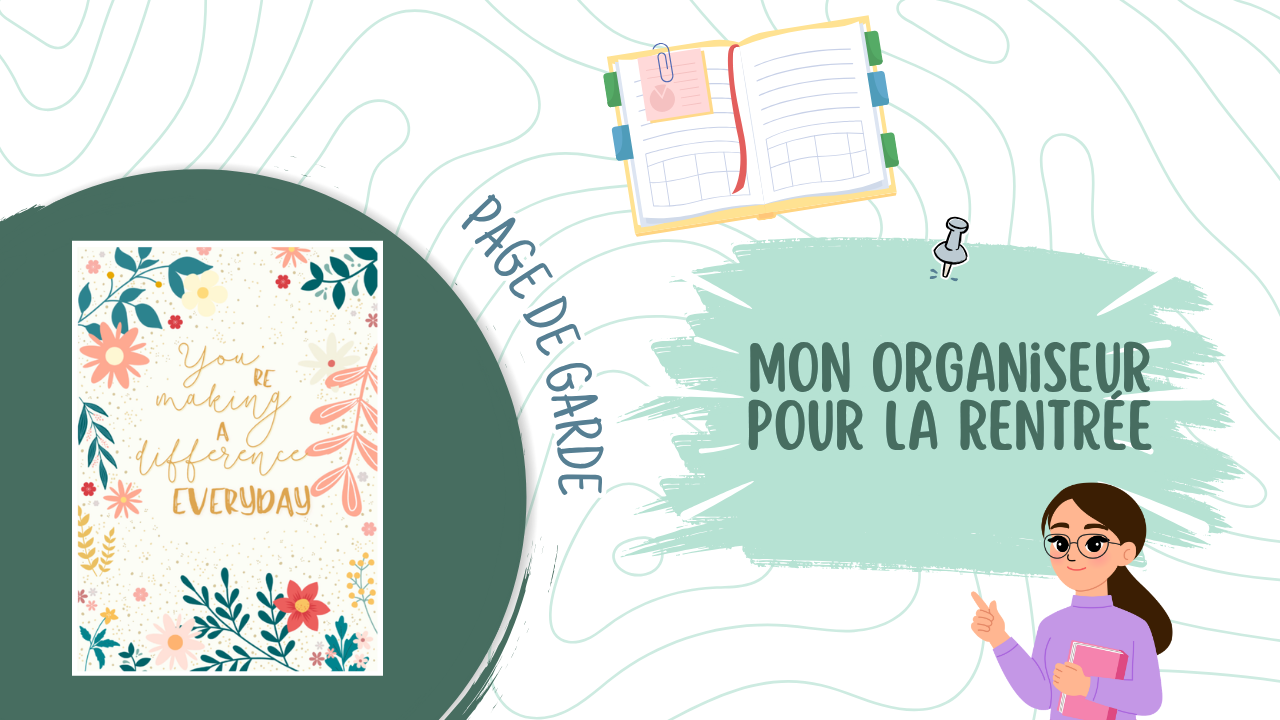 Mon organiseur pour la rentrée 2023-2024